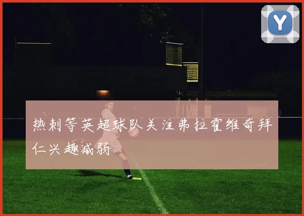 热刺等英超球队关注弗拉霍维奇拜仁兴趣减弱